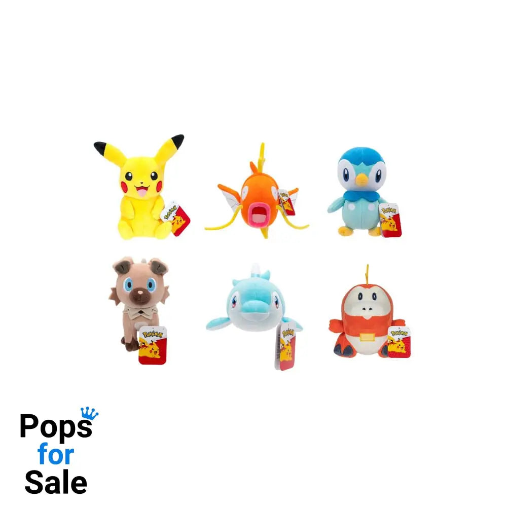 Pokémon Plush Figures Series 3 20 cm Assortment (6)