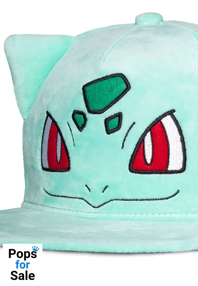 Pokémon Plush Snapback Cap Bulbasaur