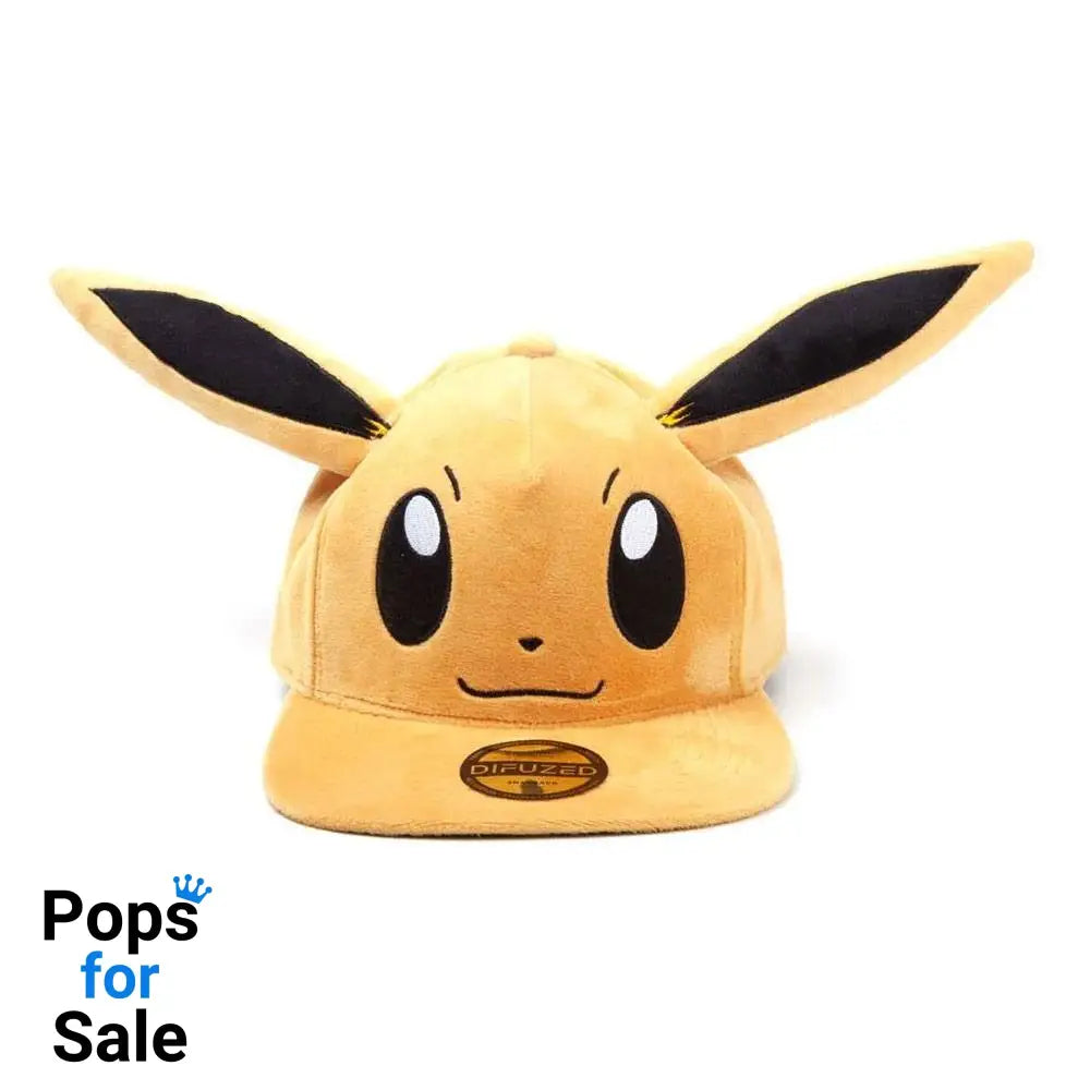 Pokémon Plush Snapback Cap Embarrassed Eevee