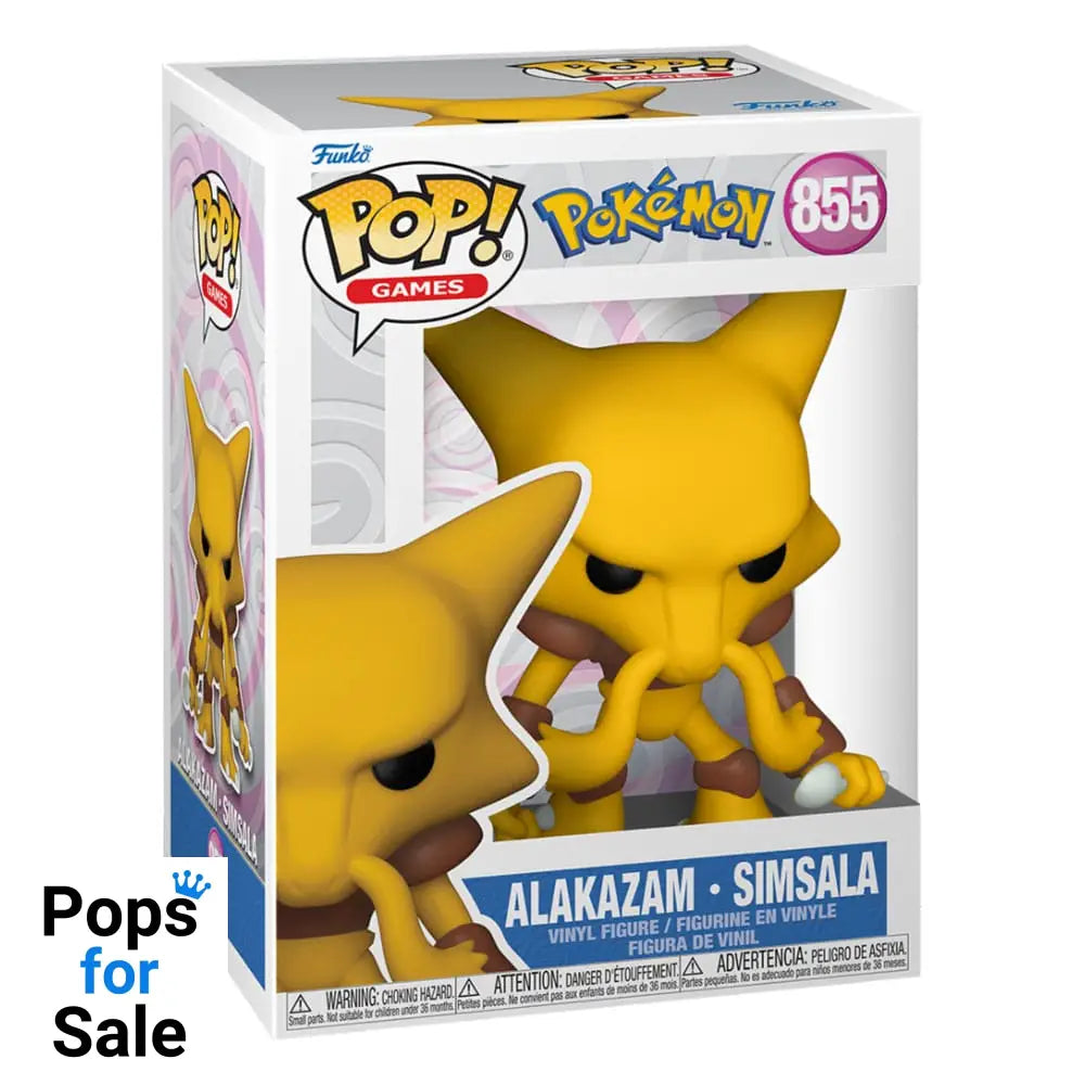 Pokemon POP! Games Vinyl Figure Alakazam (EMEA) 9 cm