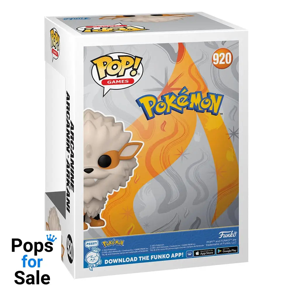 Pokemon POP! Games Vinyl Figure Arcanine (EMEA) 9 cm