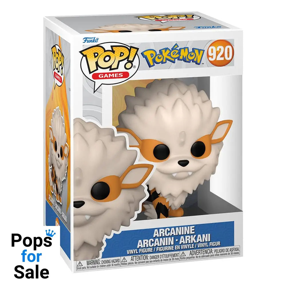 Pokemon POP! Games Vinyl Figure Arcanine (EMEA) 9 cm