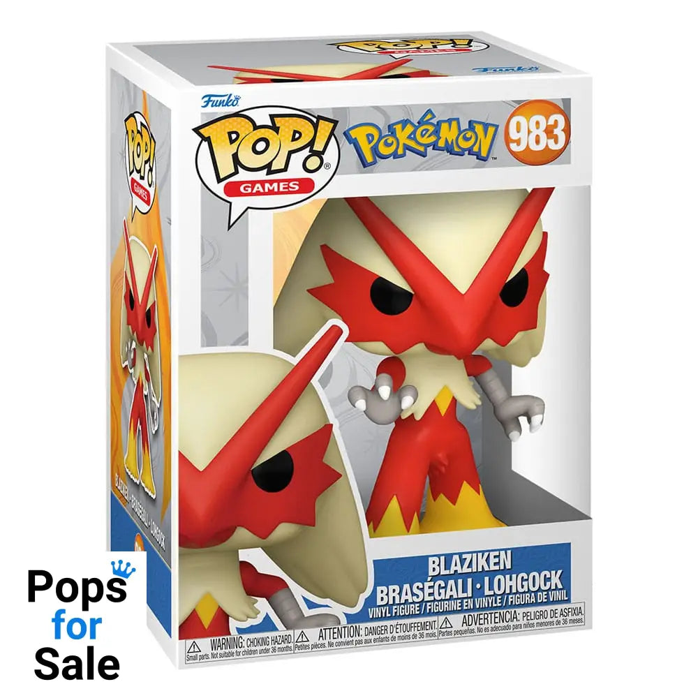 Pokemon POP! Games Vinyl Figure Blaziken(EMEA) 9 cm