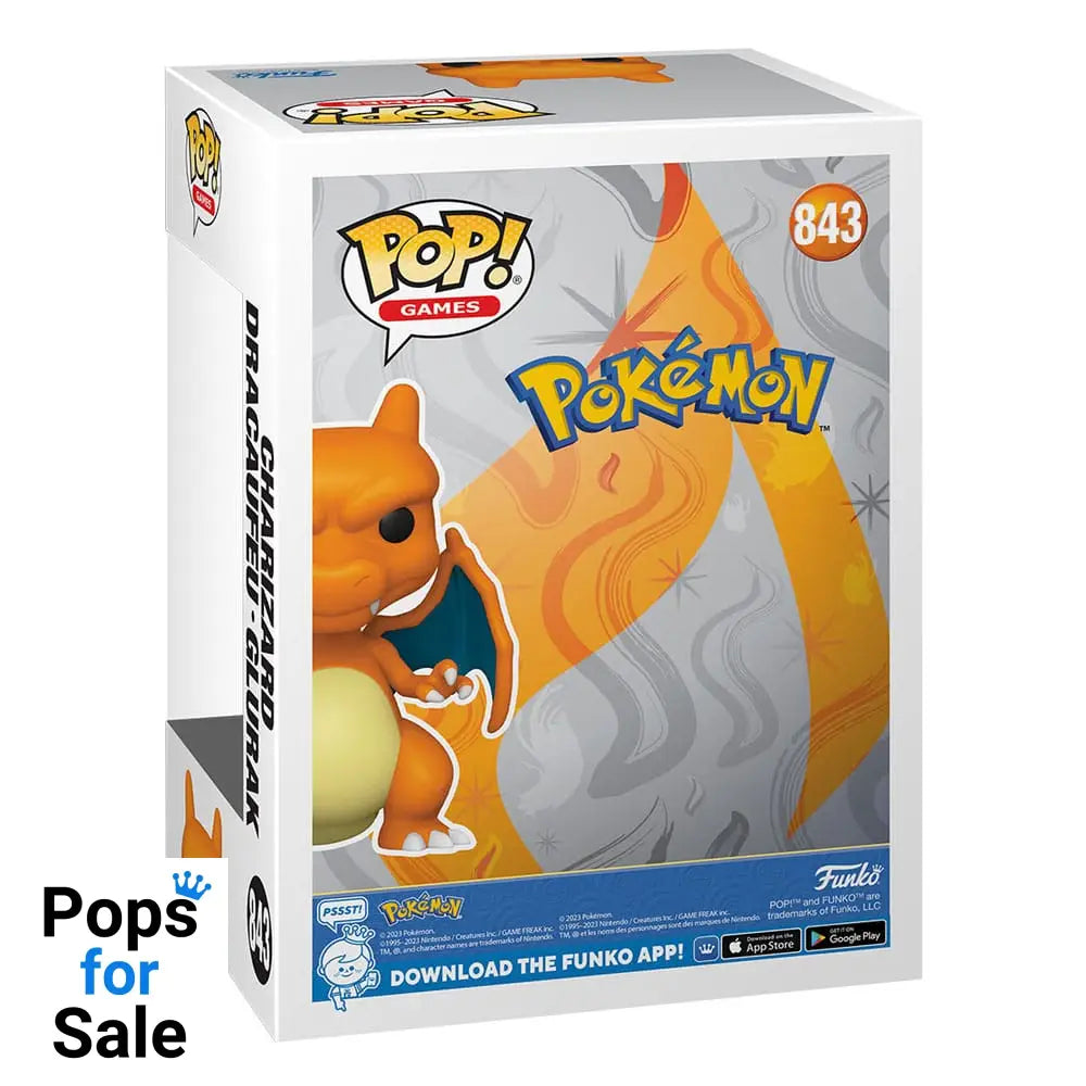 Pokemon POP! Games Vinyl Figure Charizard (EMEA) 9 cm