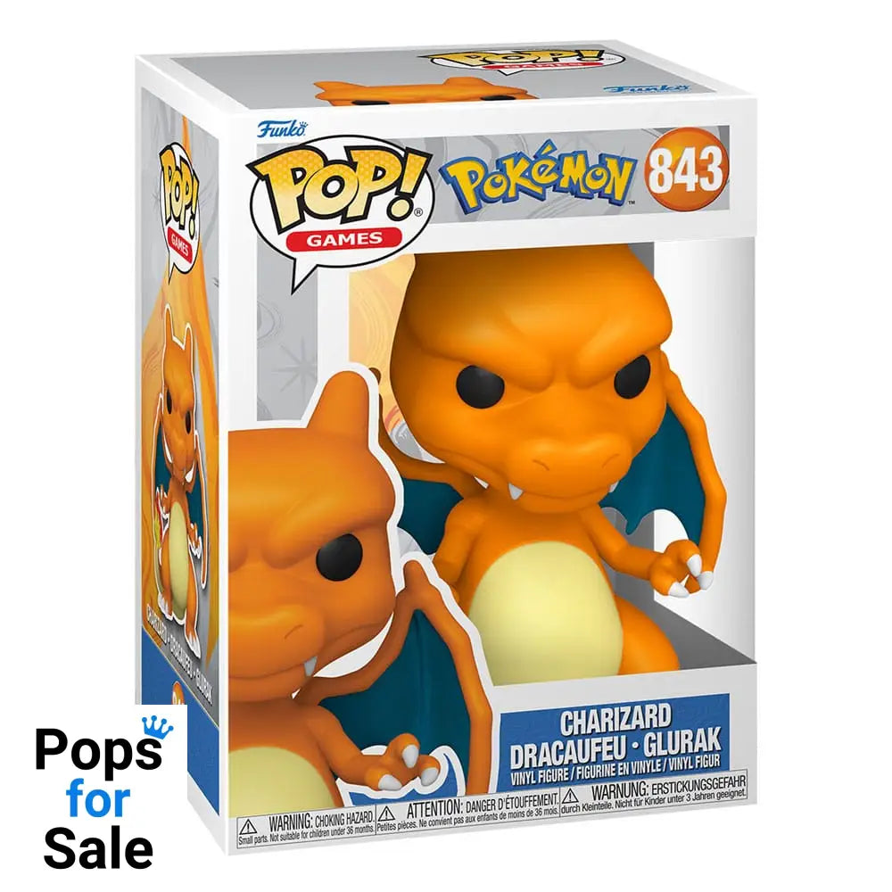 Pokemon POP! Games Vinyl Figure Charizard (EMEA) 9 cm