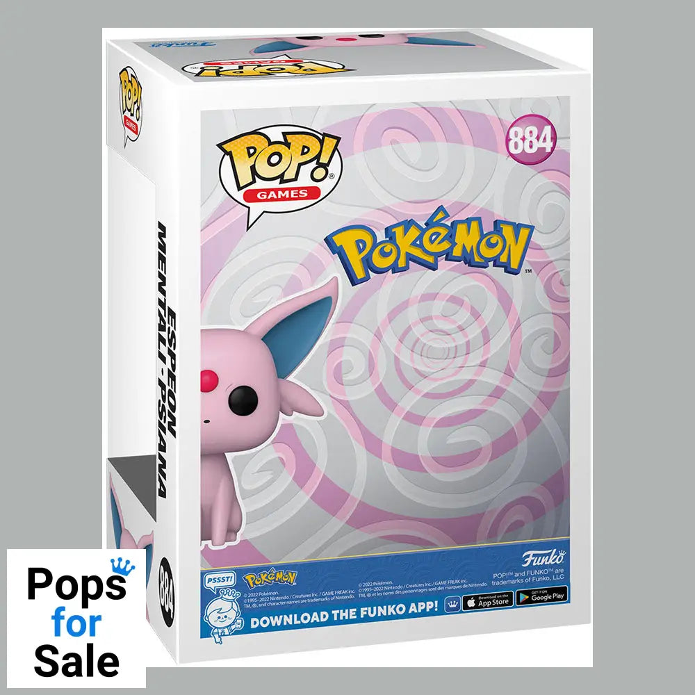 Pokemon POP! Games Vinyl Figure Espeon (EMEA) 9 cm