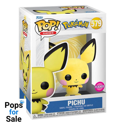 Pokemon POP! Games Vinyl Figure Flocked Pichu *Exclusive Version* 9 cm