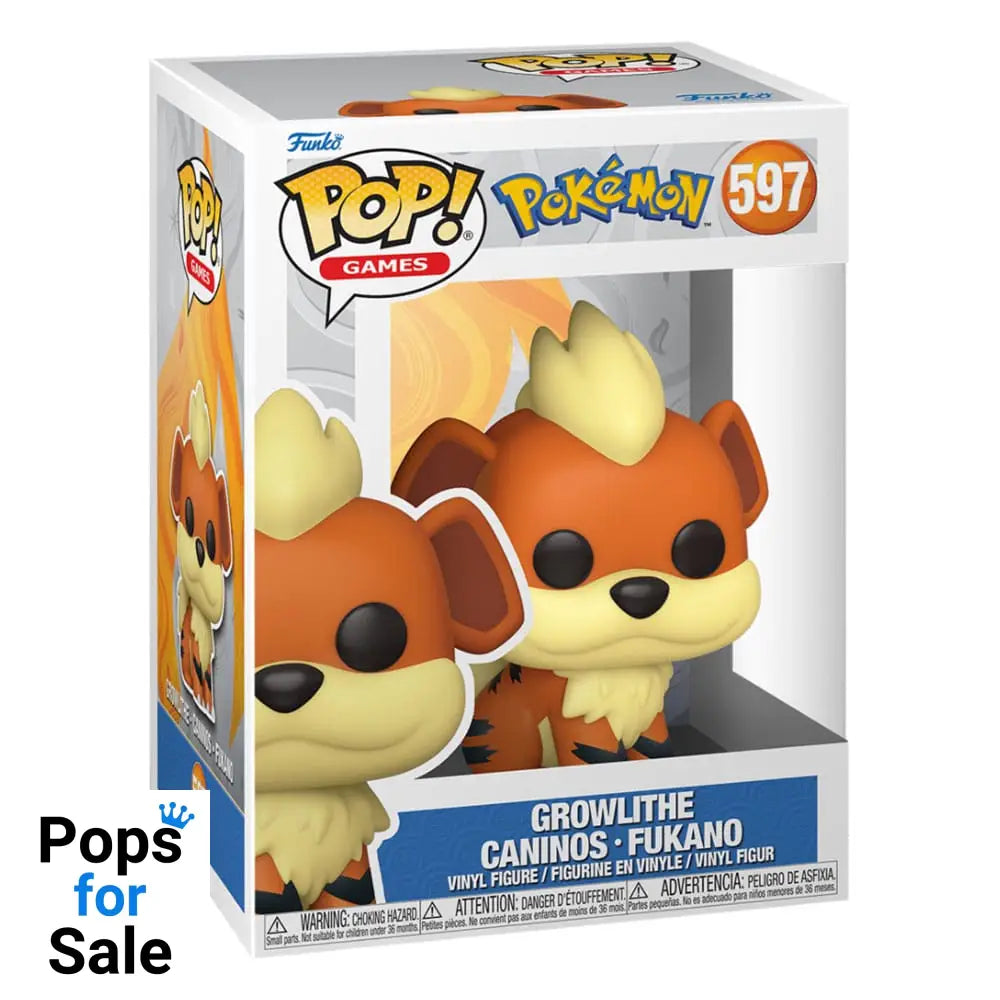Pokemon POP! Games Vinyl Figure Growlithe (EMEA) 9 cm