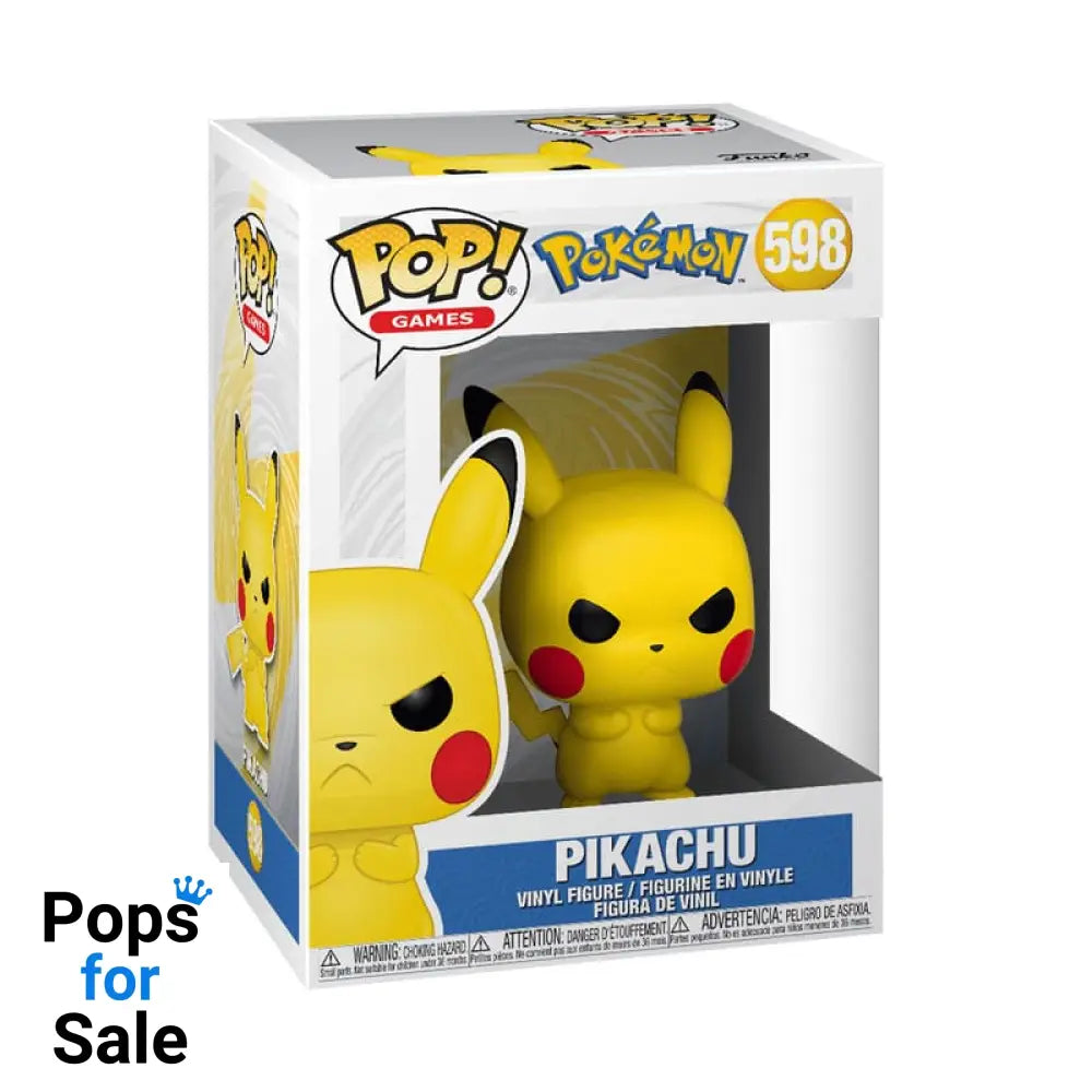 Pokémon POP! Games Vinyl Figure Grumpy Pikachu 9 cm