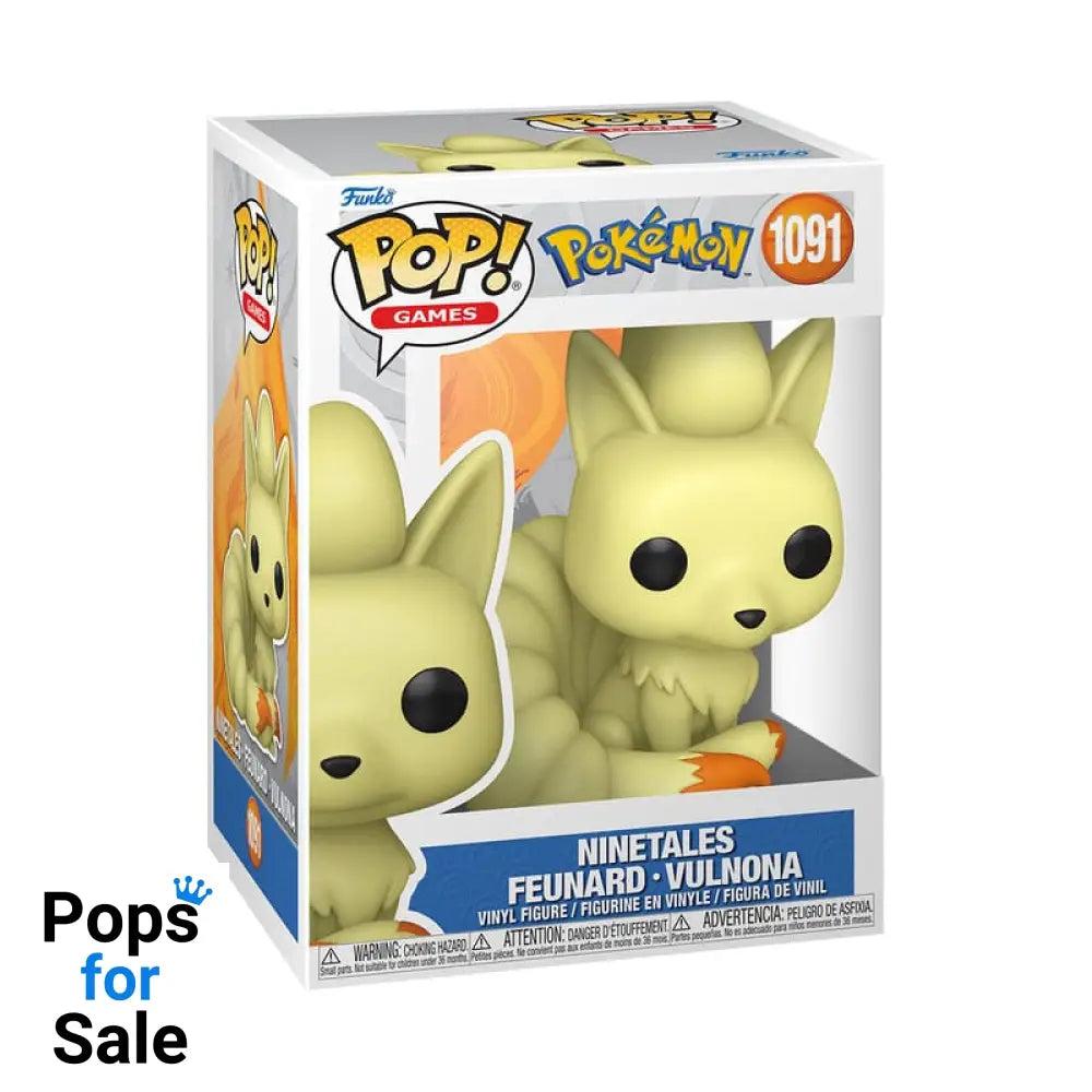Pokemon POP! Games Vinyl Figure Ninetales 9 cm