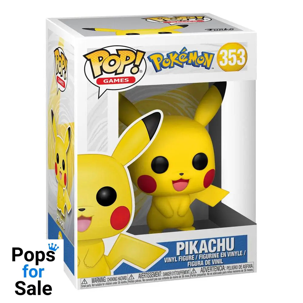 Pokemon POP! Games Vinyl Figure Pikachu 9 cm