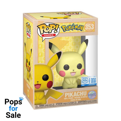 Pokémon POP! Games Vinyl Figure Pikachu (SftClr) 9 cm