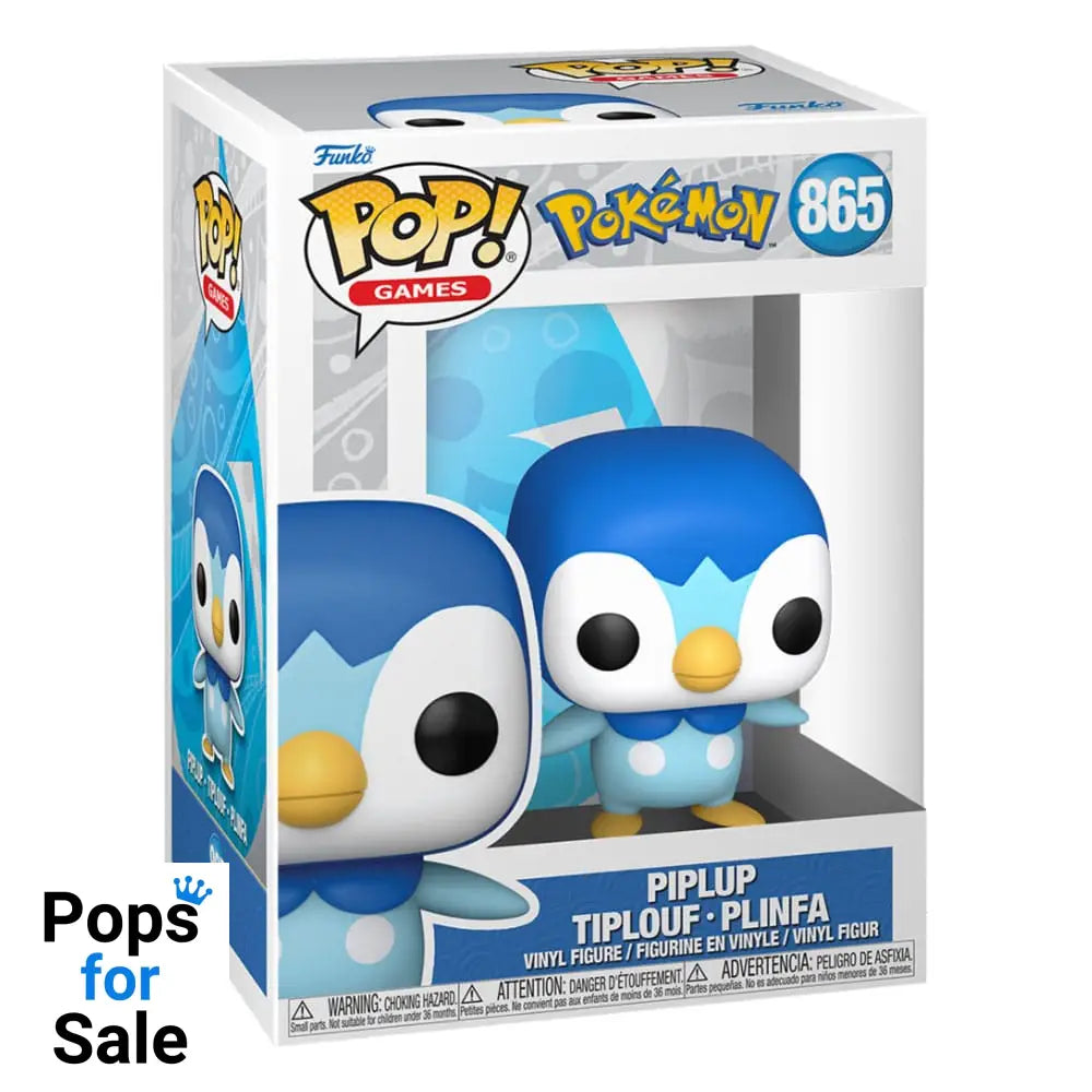 Pokemon POP! Games Vinyl Figure Piplup (EMEA) 9 cm