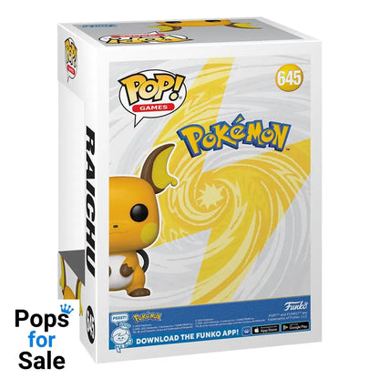 Pokemon POP! Games Vinyl Figure Raichu (EMEA) 9 cm