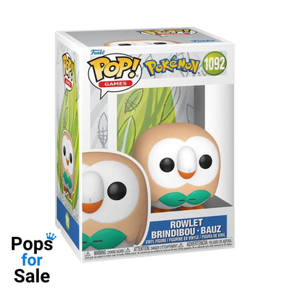 Pokemon POP! Games Vinyl Figure Rowlet 9 cm