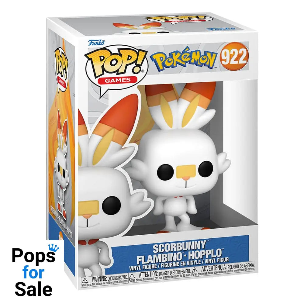 Pokemon POP! Games Vinyl Figure Scorbunny (EMEA) 9 cm