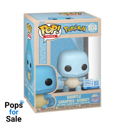 Pokemon POP! Games Vinyl Figure Squirtle (SftClr) 9 cm