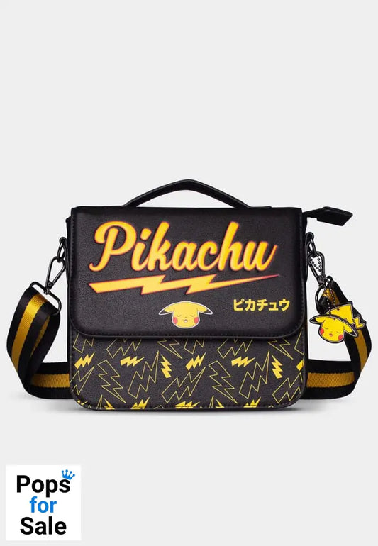 Pokemon PU Leather Messenger Bag Pikachu