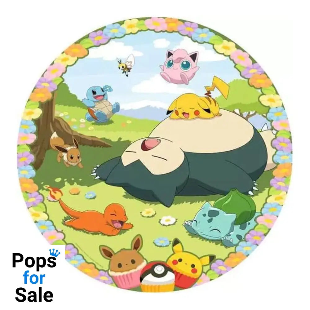 Pokémon Round Jigsaw Puzzle Flowery Pokémon (500 pieces)