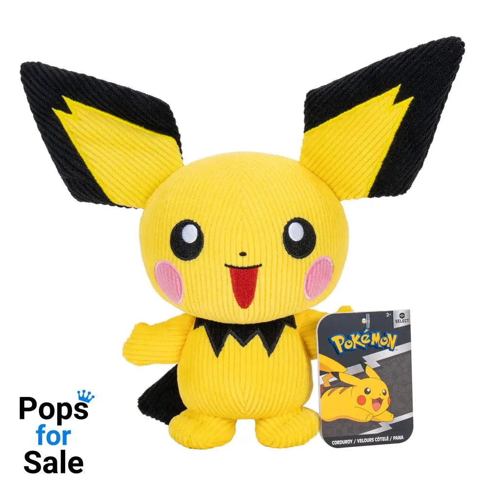 Pokémon Select Plush Figures Corduroy 20 cm Assortment (6)