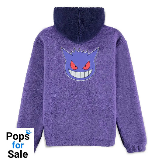 Pokémon Sherpa Hooded Sweater Gengar Size L