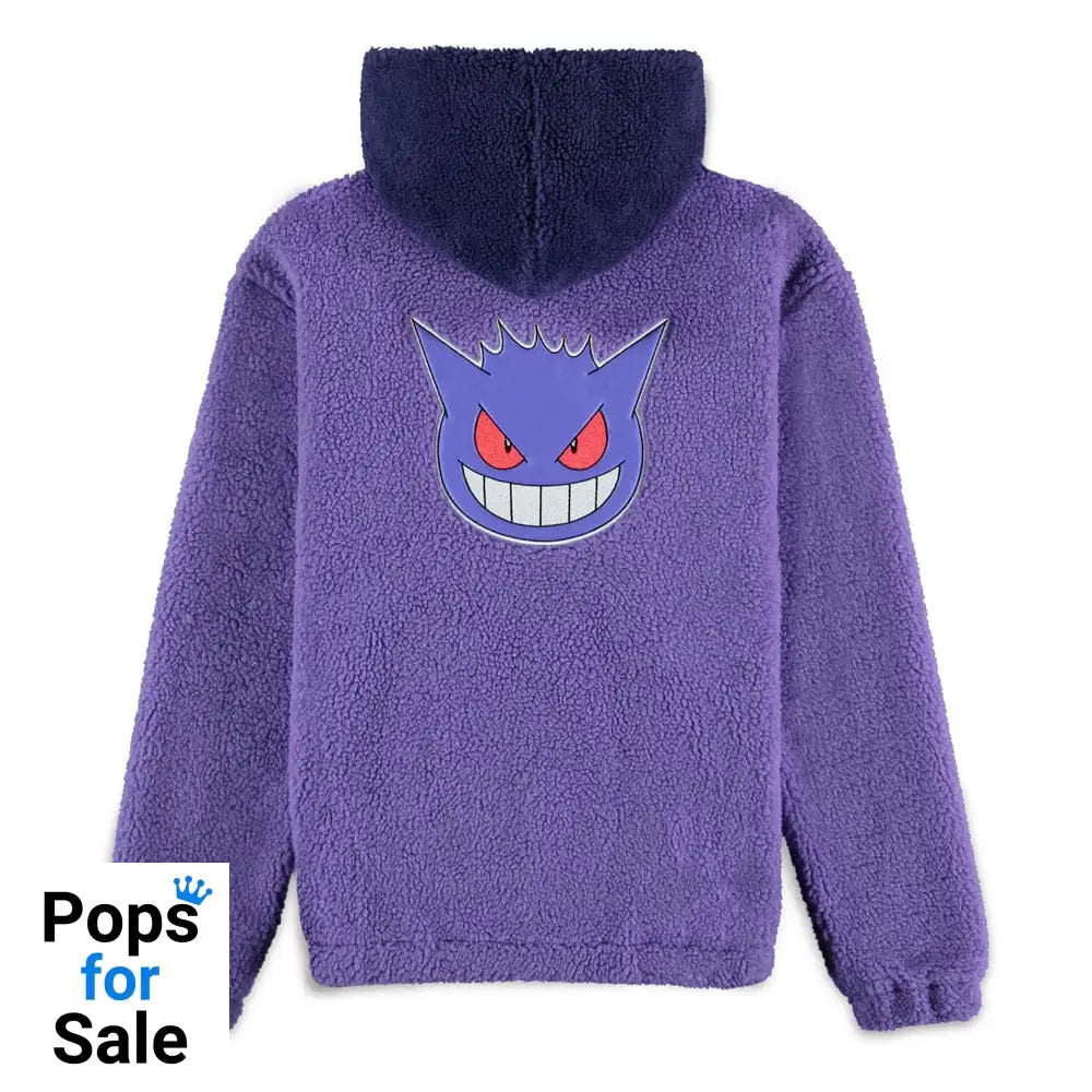 Pokémon Sherpa Hooded Sweater Gengar Size M