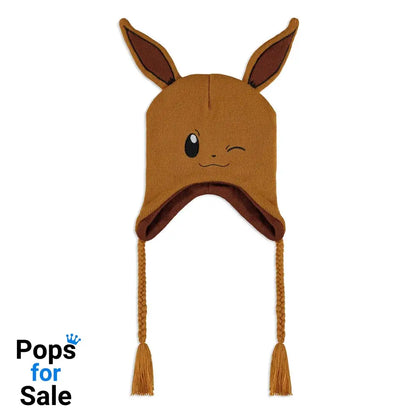 Pokemon Ski Beanie Eevee Knitted Sherpa Beanies & Caps