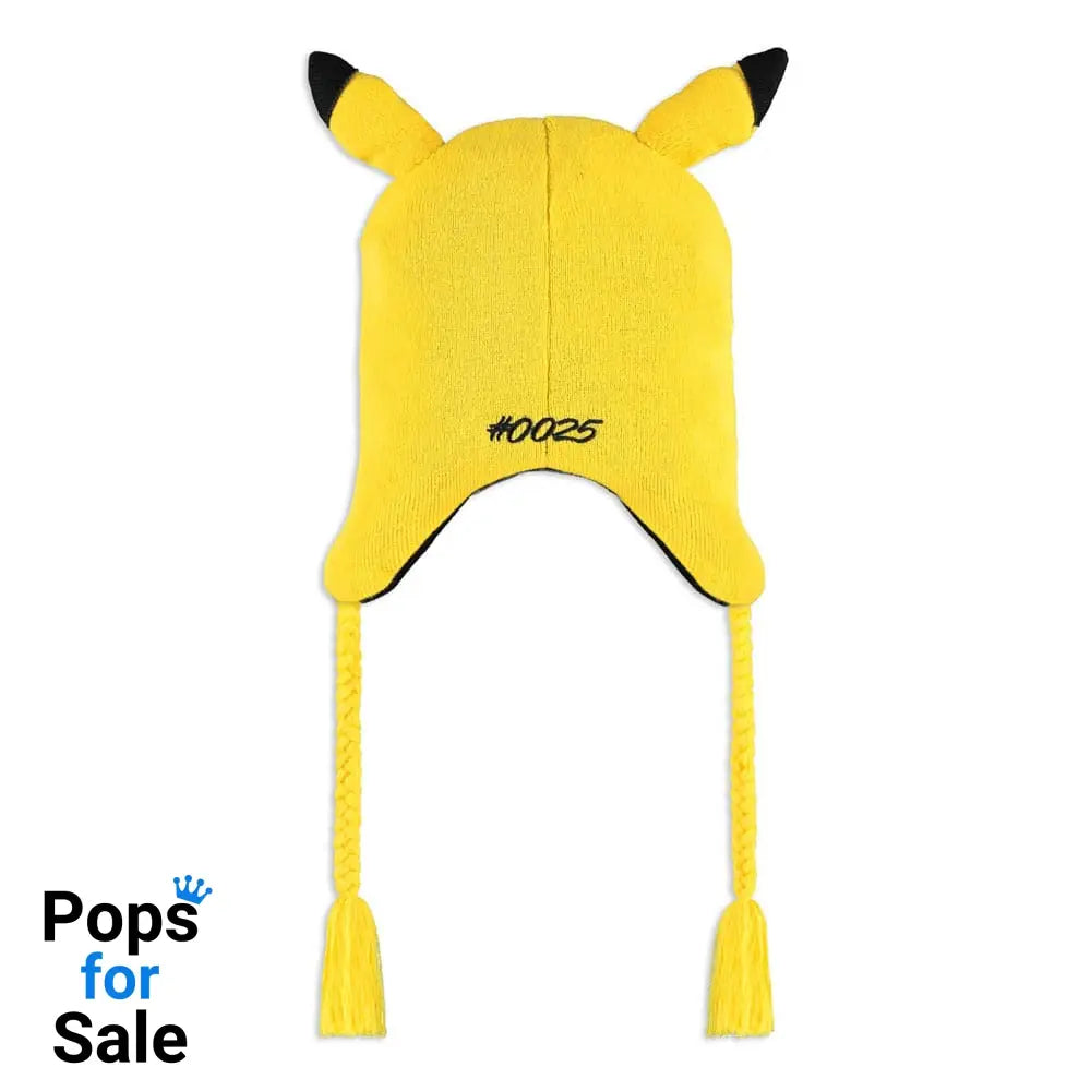 Pokemon Ski Beanie Pikachu Knitted Sherpa