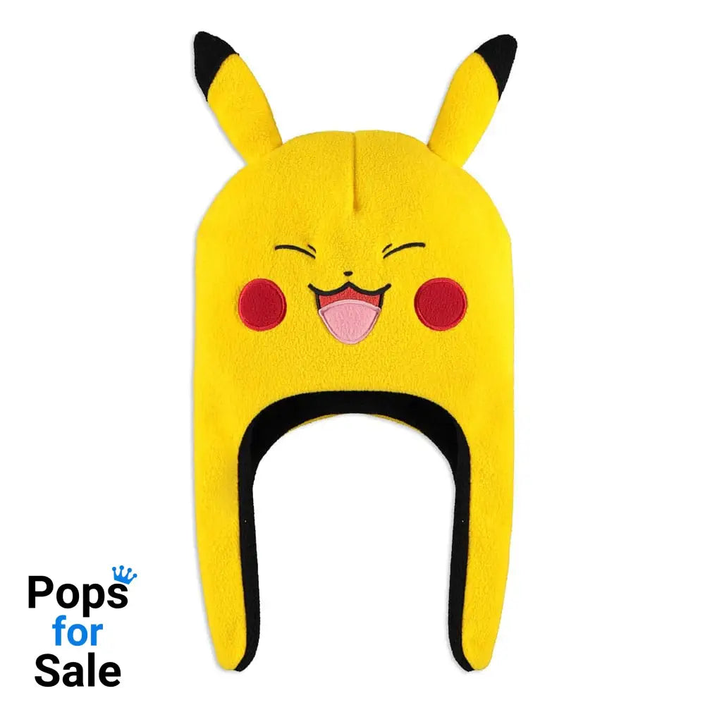 Pokemon Ski Beanie Polar Fleece Pikachu