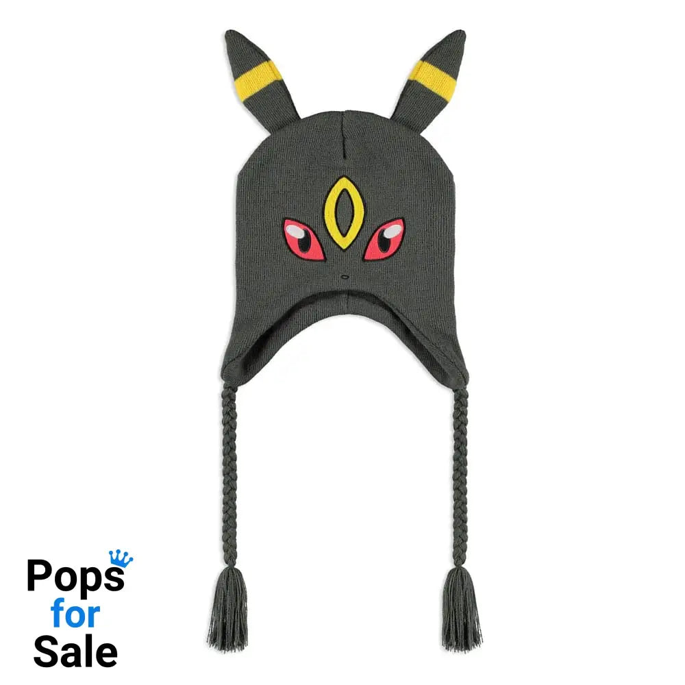 Pokemon Ski Beanie Umbreon Knitted Sherpa