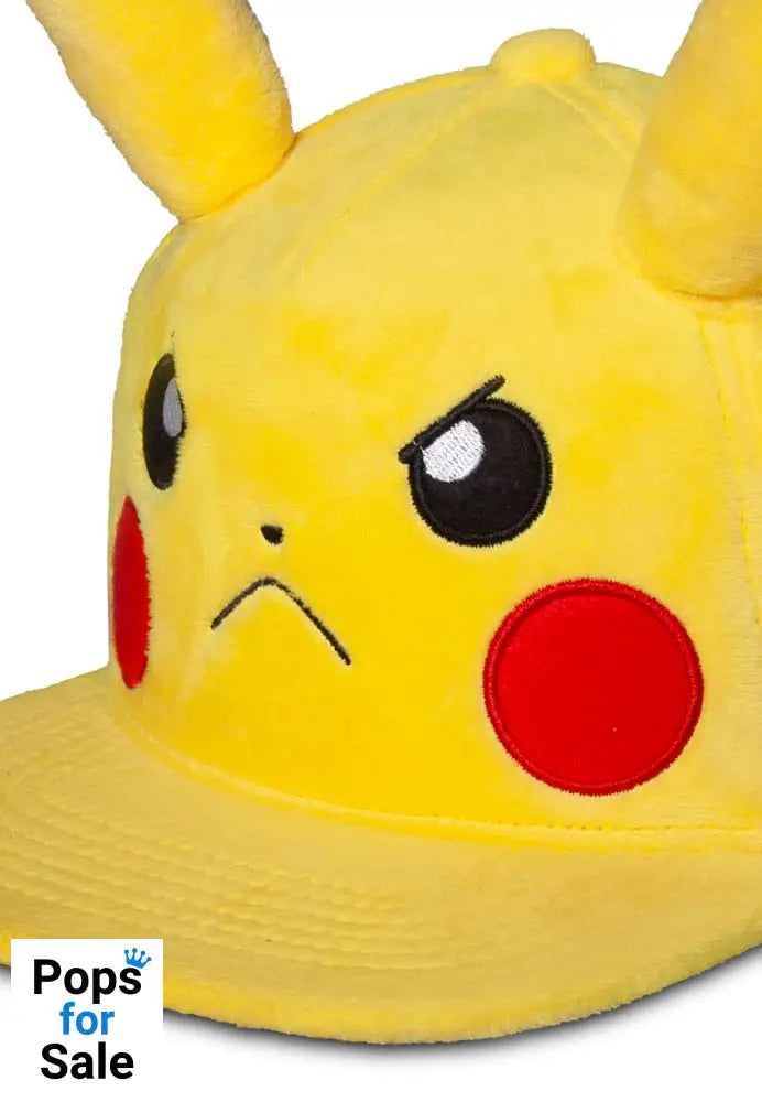 Pokémon Snapback Cap Angry Pikachu