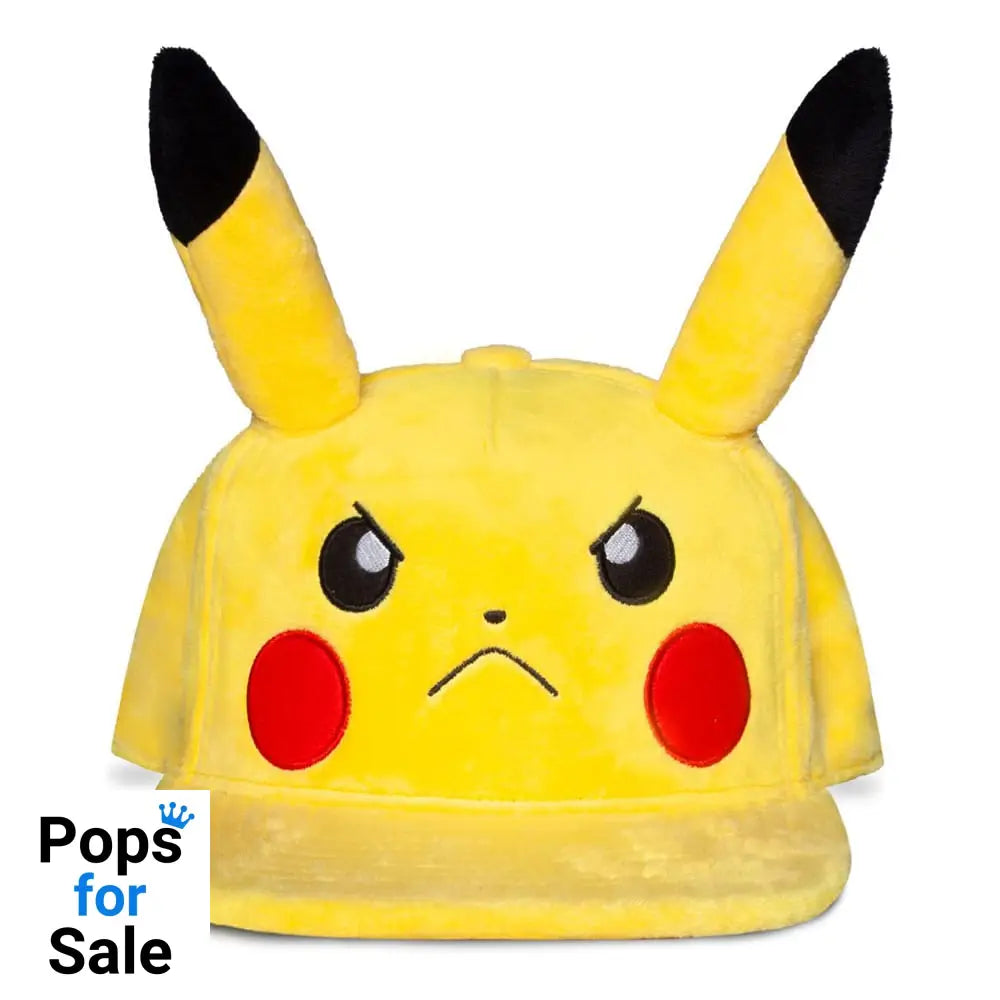 Pokémon Snapback Cap Angry Pikachu