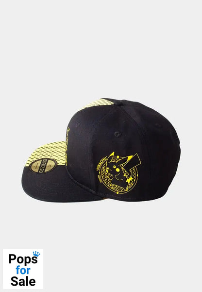 Pokemon Snapback Cap Block Pikachu