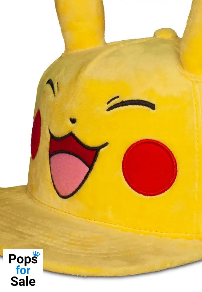 Pokemon Snapback Cap Happy Pikachu
