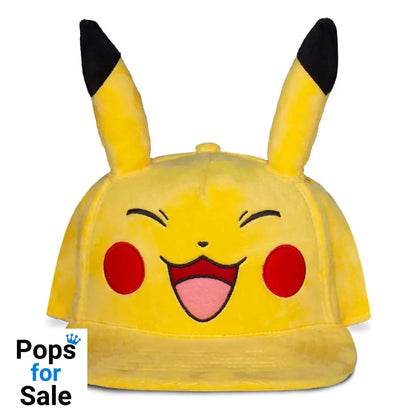 Pokemon Snapback Cap Happy Pikachu