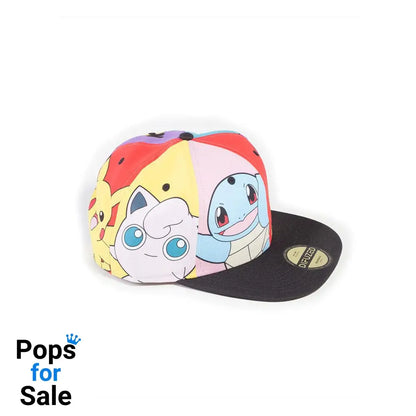 Pokemon Snapback Cap Multi Pop Art