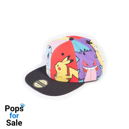 Pokemon Snapback Cap Multi Pop Art