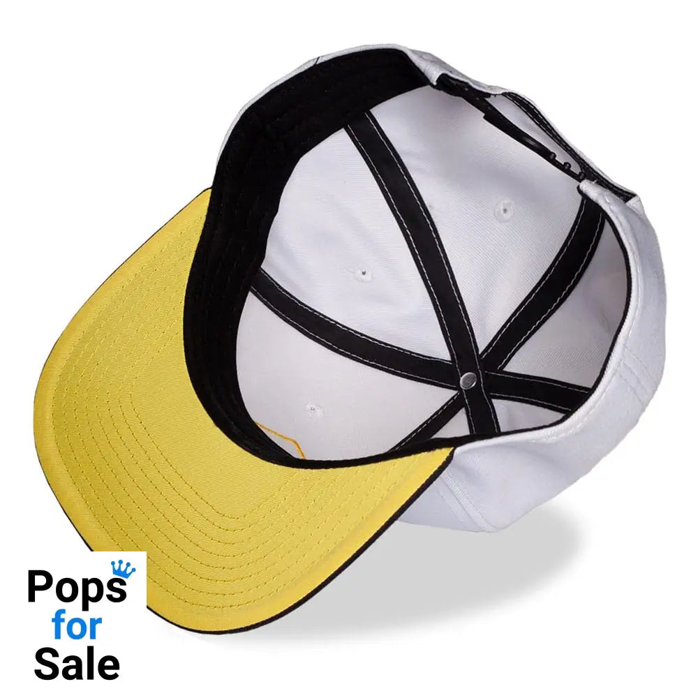 Pokémon Snapback Cap Pikachu Black White Yellow Beanies & Caps