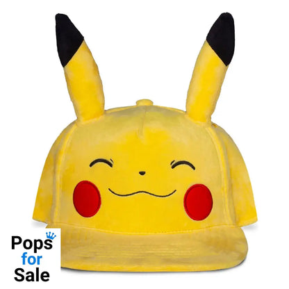 Pokemon Snapback Cap Smiling Pikachu Beanies & Caps