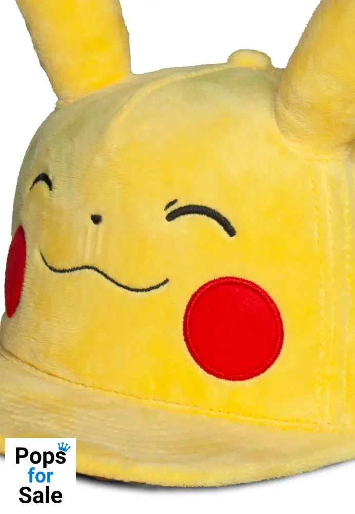 Pokemon Snapback Cap Smiling Pikachu