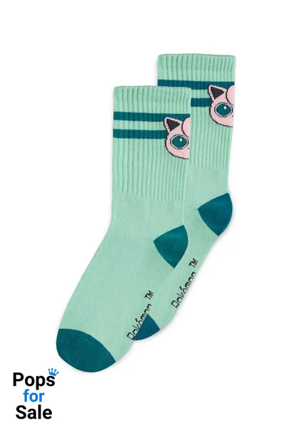 Pokemon Socks 2-Pack Heads Grey 35-38