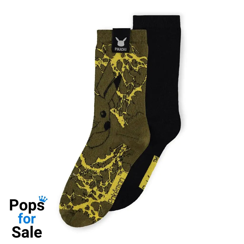 Pokemon Socks 2-Pack Pikachu 43-46 Footwear