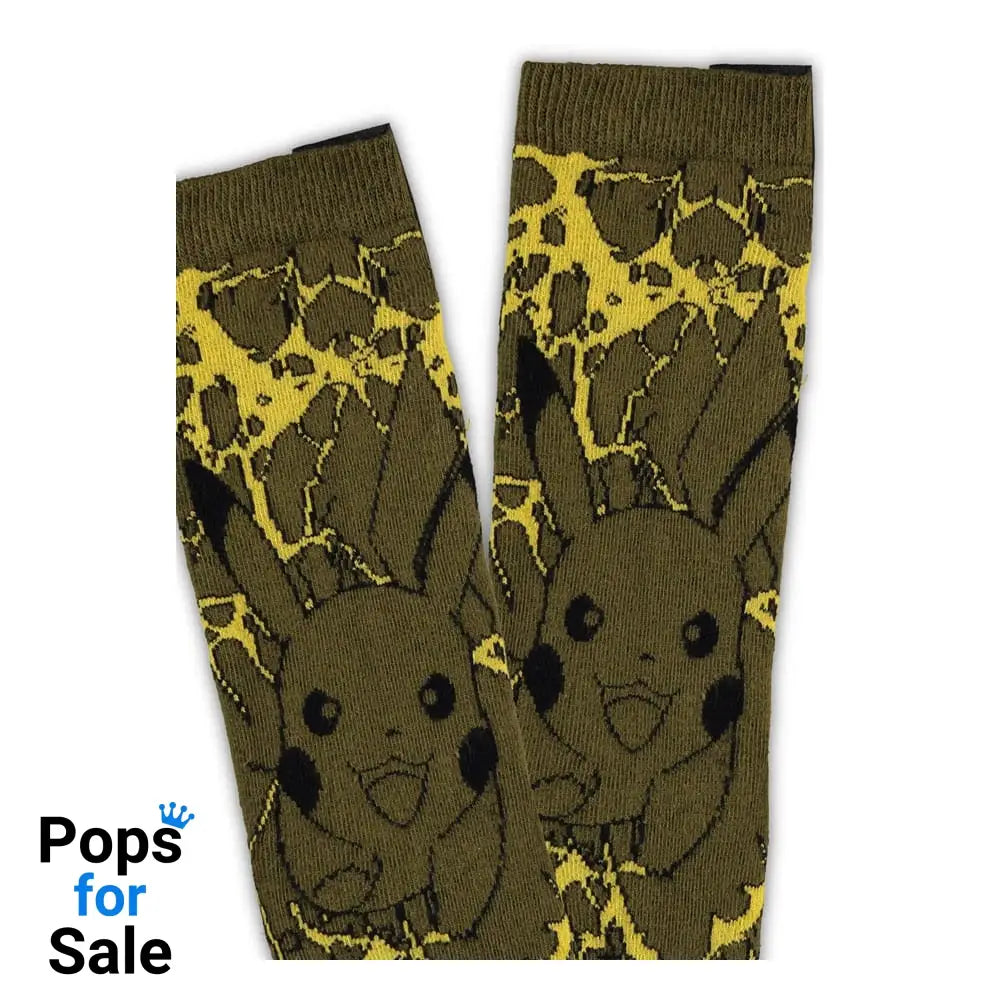Pokemon Socks 2-Pack Pikachu 43-46