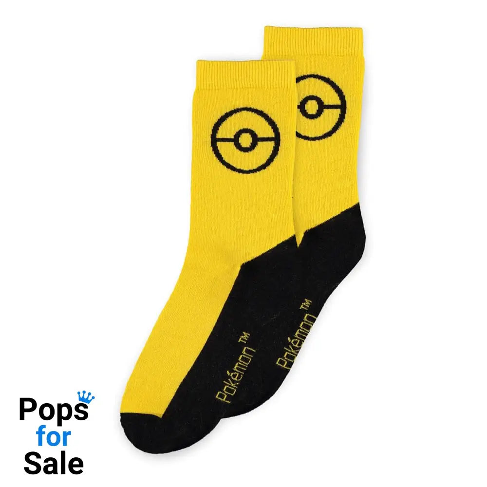 Pokemon Socks 2-Pack Pikachu 43-46