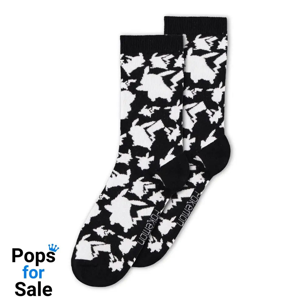 Pokemon Socks 3-Pack Crew 39-42