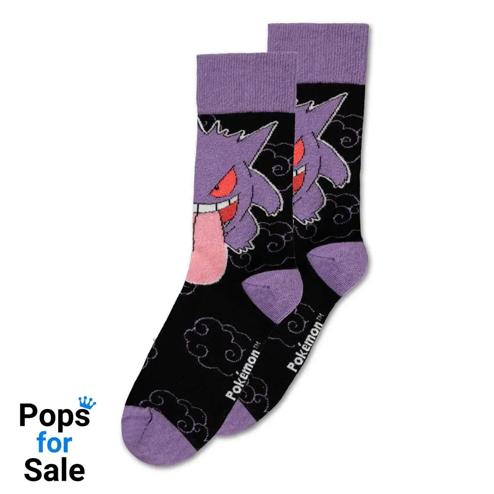 Pokémon Socks 3-Pack Crew 39-42