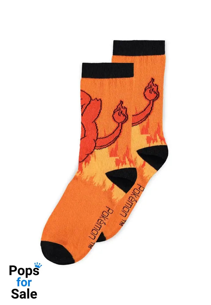 Pokemon Socks 3-Pack Crew 43-46