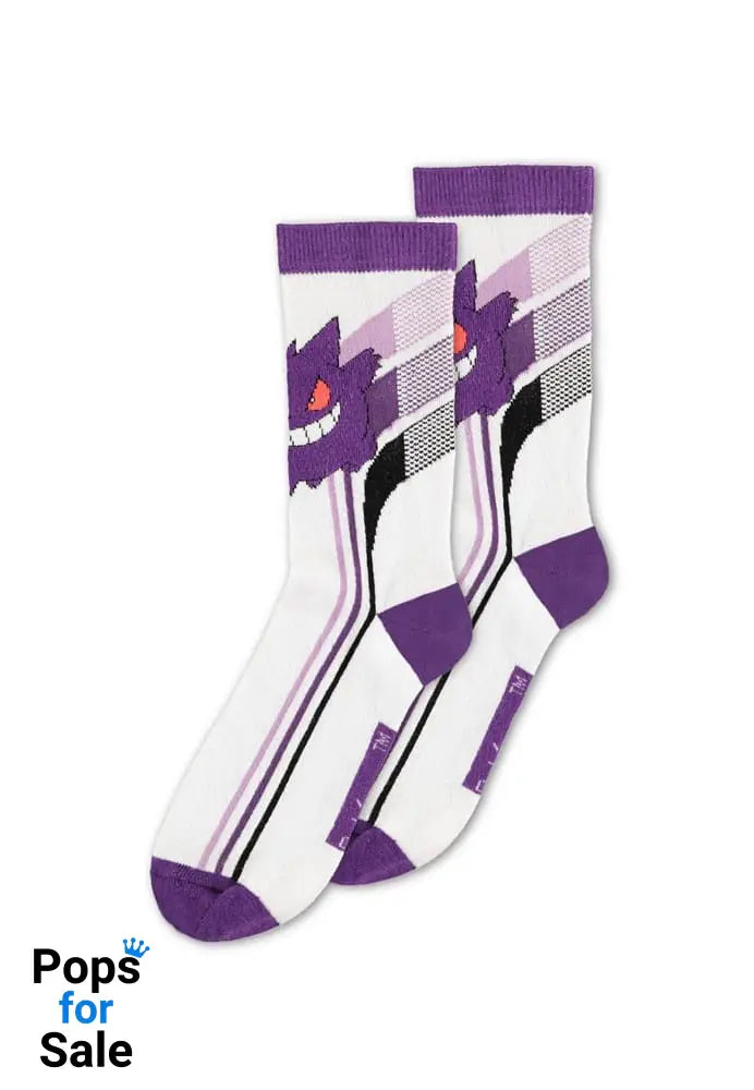Pokémon Socks 3-Pack Pikachu, Charmander, Gengar 39-42