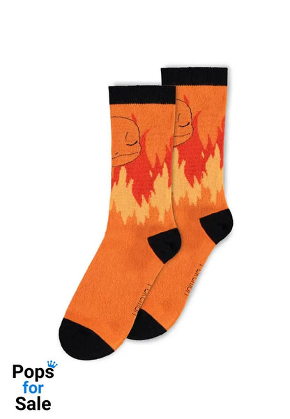 Pokémon Socks 3-Pack Pikachu, Charmander, Gengar 43-46