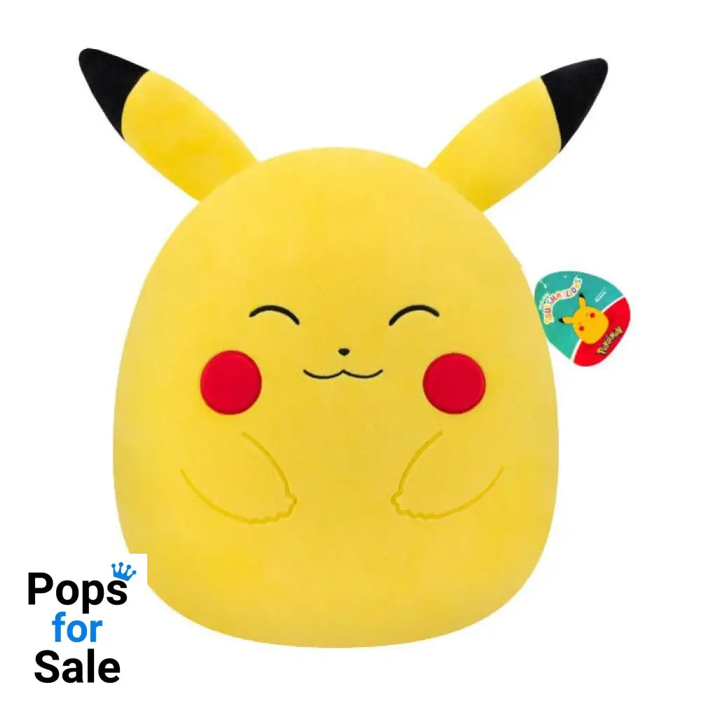 Pokémon Squishmallows Plush Figure Happy Pikachu 35 cm Plushes